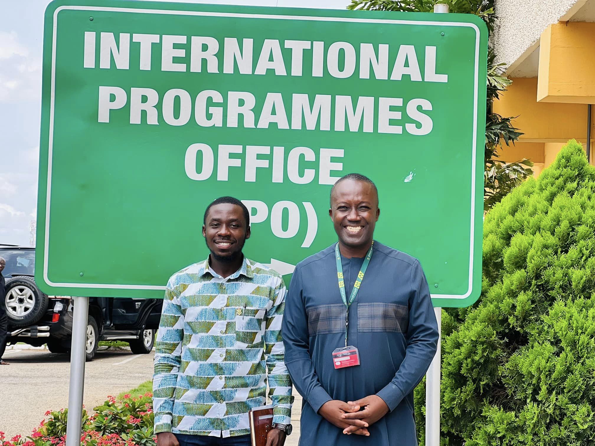 SRC President Calls on Dean of International Programmes Office