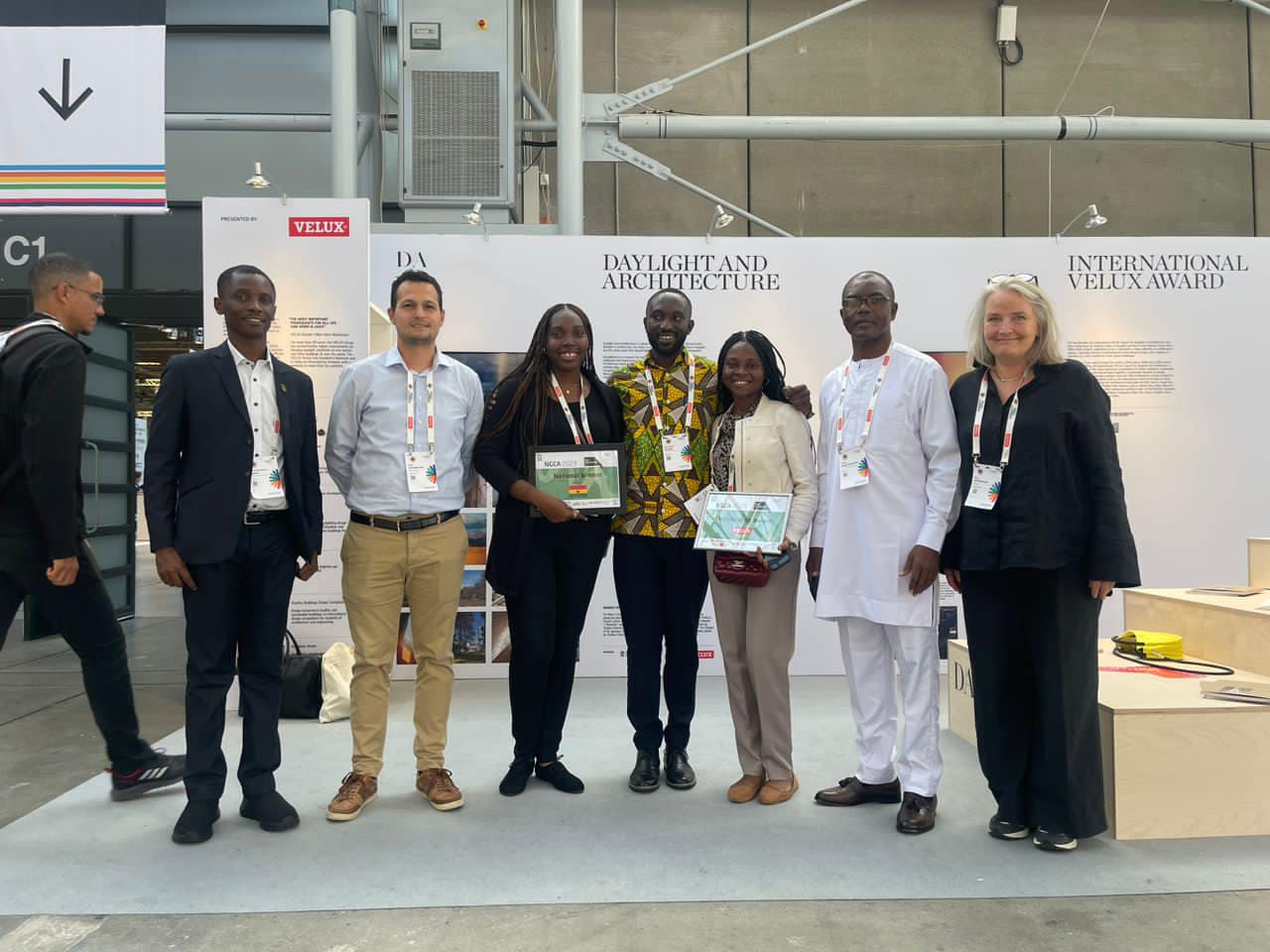 The Green Crew-Abusua Fie Project from KNUST Wins The Acceleration and National Awards at The Next Generation City Action 2023 – UIA World Congress of Architects in Copenhagen Denmark