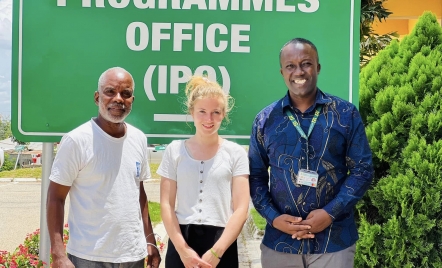 Mareike Thiedeidz of Technical University of Munich, Germany Call on Dean of International Programmes Office