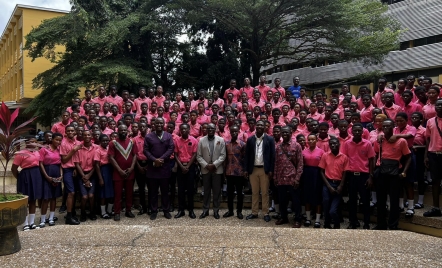 Team from Presbyterian Senior High School, Bompata, Embark on Educational Tour of Kwame Nkrumah University Of Science And Technology